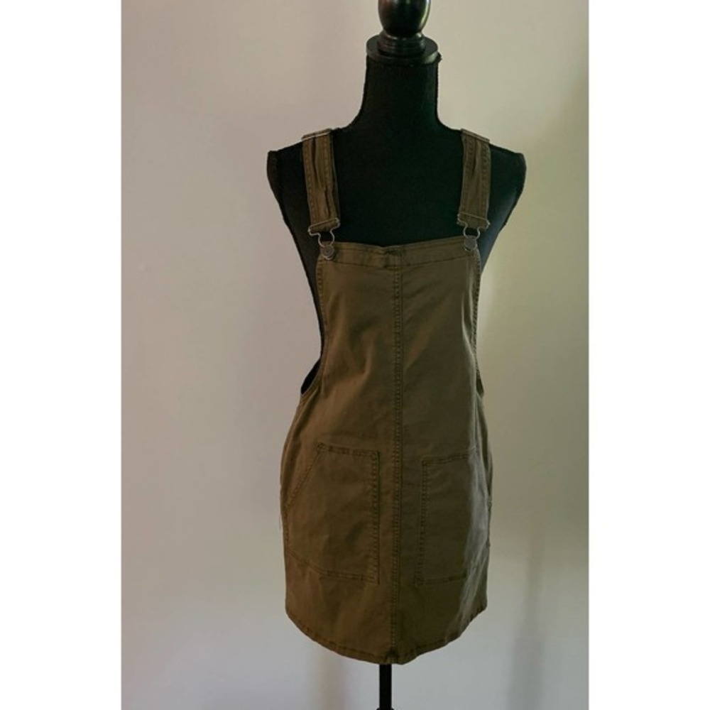 Olive Green Pinafore